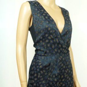 Marc by Marc Jacobs Leopard Jacquard Wrap Dress
